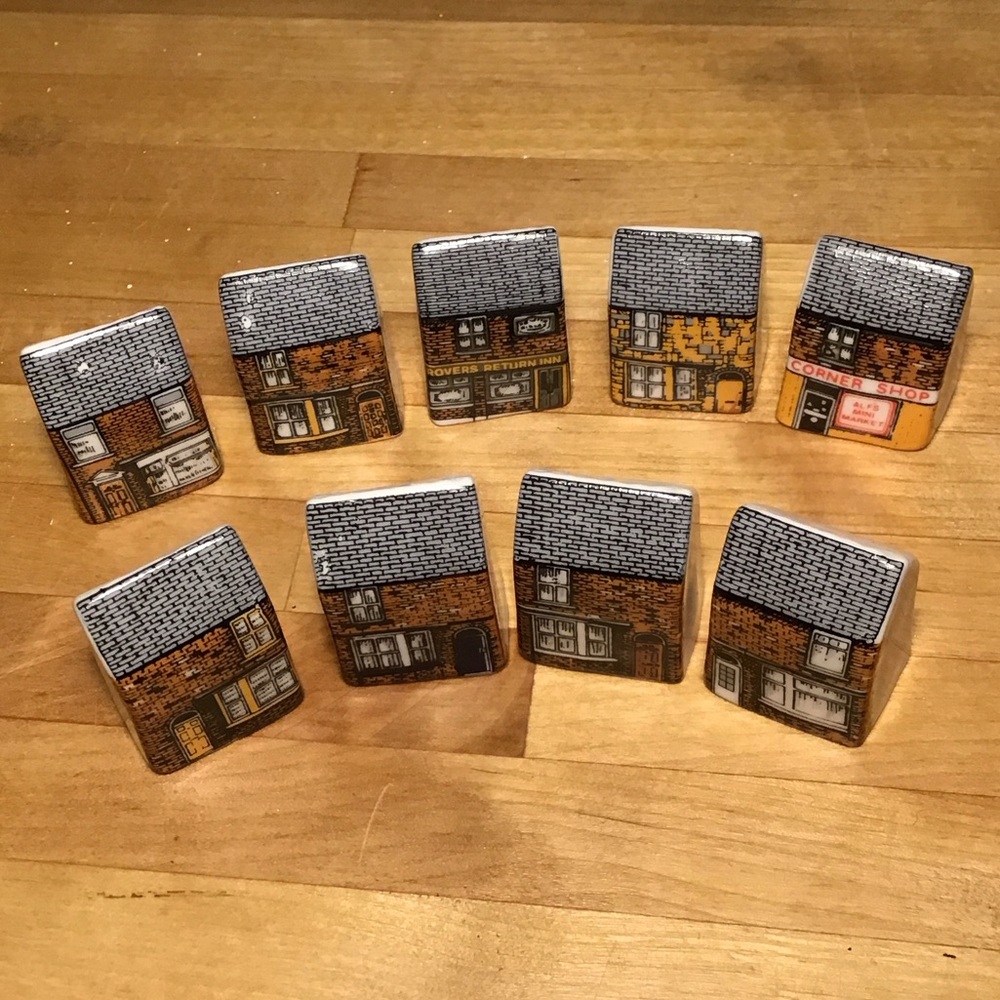 Vintage Coronation Street thimbles